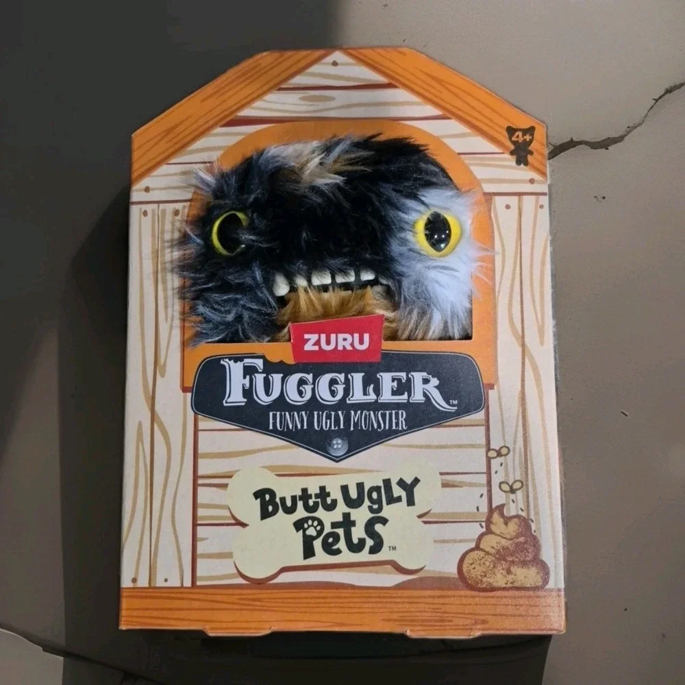 ZURU Fuggler Funny Ugly Monster – Winged Bat Calico Cat | Butt Ugly Pets | New